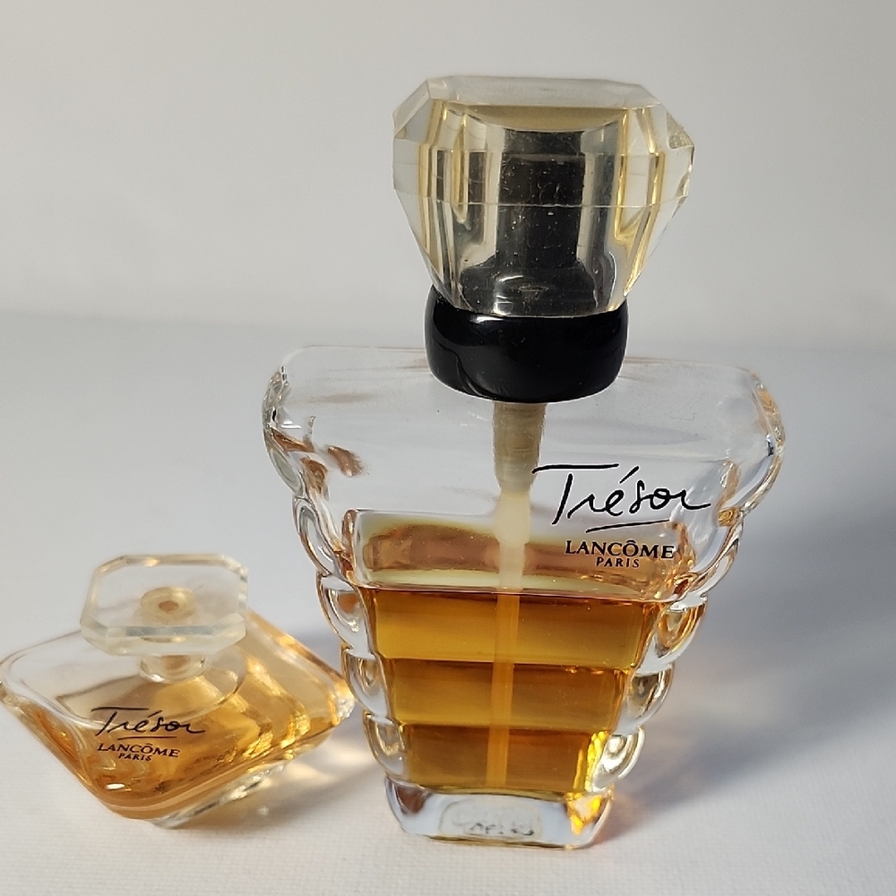 Vintage  Lancôme Trésor Perfume 50ml.7.5ml Set Of 2